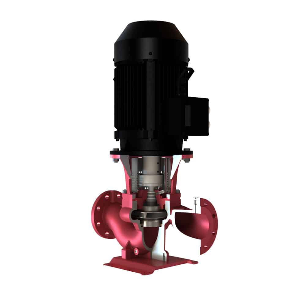 In-line centrifugalpump: Kolmeks KI