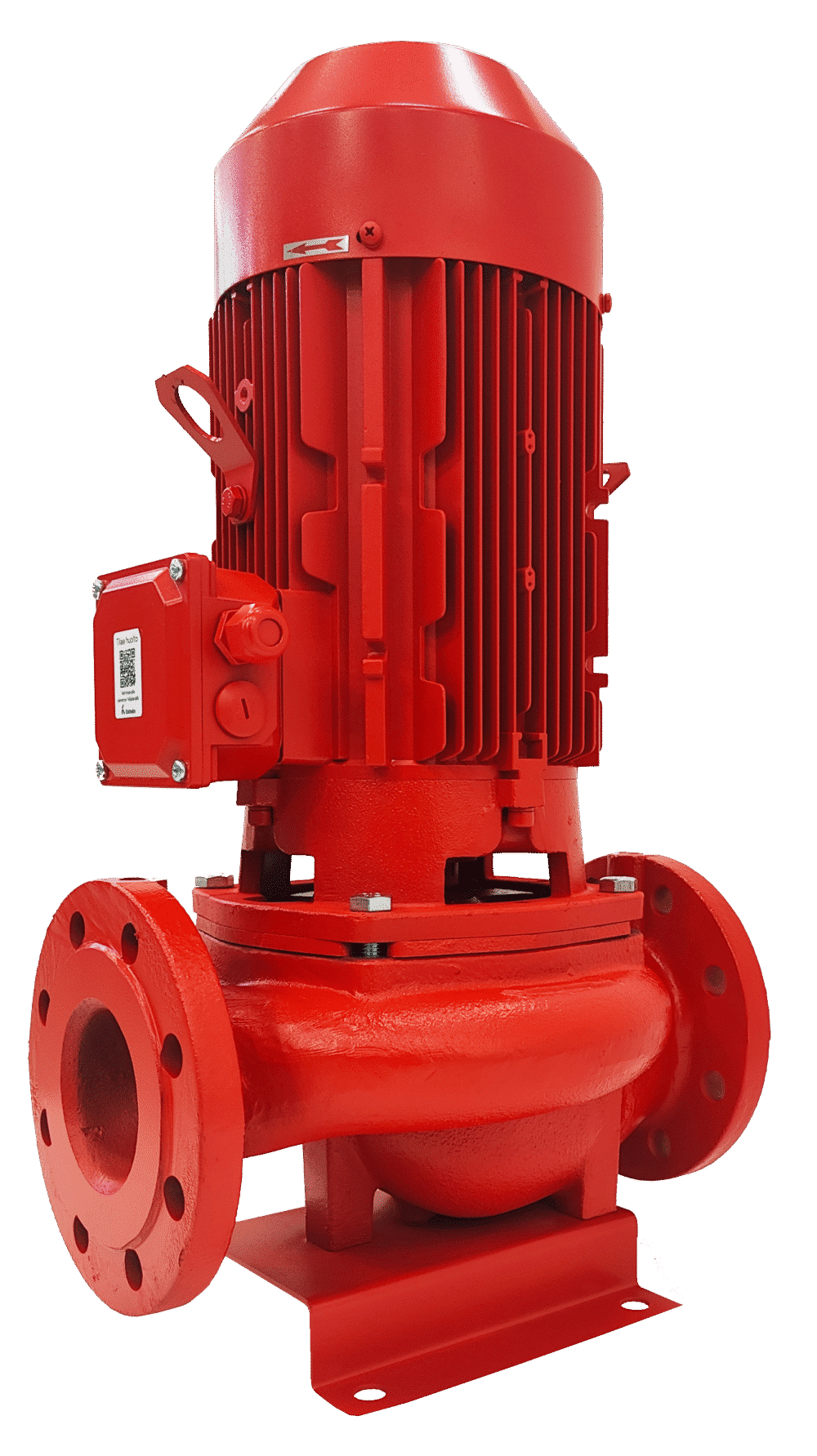 Gjutjärn in-line centrifugalpumpar: Kolmeks